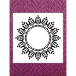 Stencil Sarayi Boyama Şablon Damask Çini Mandala - 2213 Ölçü 40X40