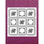 Stencil Sarayi Boyama Şablon Damask Çini Mandala - 2221 Ölçü 80X80