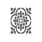 Stencil Sarayi Boyama Şablon Damask Çini Mandala - 4185 - 60X60