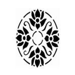 Stencil Sarayi Boyama Şablon Damask Çini Mandala - 4658 - 80X80