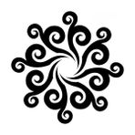Stencil Sarayi Boyama Şablon Damask Çini Mandala - 4661 - 80X80