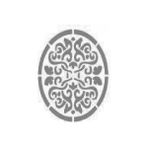Stencil Sarayi Boyama Şablon Damask Çini Mandala - 4689 - 80X80