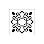 Stencil Sarayi Boyama Şablon Damask Çini Mandala - 4694 - 30X30