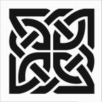 Stencil Sarayi Boyama Şablon Damask Çini Mandala - 8210 - 40X40