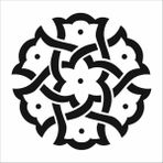Stencil Sarayi Boyama Şablon Damask Çini Mandala - 8545 - 50X50