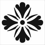 Stencil Sarayi Boyama Şablon Damask Çini Mandala - 8601 - 50X50