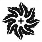 Stencil Sarayi Boyama Şablon Damask Çini Mandala - 8602 - 30X30