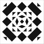 Stencil Sarayi Boyama Şablon Damask Çini Mandala - 8646 - 60X60