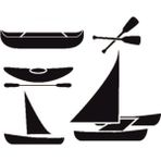Stencil Sarayi Boyama Şablon Deniz - 4641 - 50X50