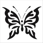 Stencil Sarayi Boyama Şablon Hayvanlar - 4555 - 60X60
