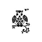Stencil Sarayi Boyama Şablon Hayvanlar - 4557 - 40X60