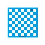 StencilSepeti Damalı Desen - Stencil Boyama Şablonu 30x30cm