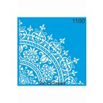 StencilSepeti Damask - Stencil Boyama Şablonu 30x30