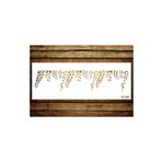 STENCİLTASARIM Cakes Stencil St287 Pasta, Kurabiye, Kek Süsleme Şablonları