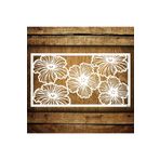 STENCİLTASARIM Cakes Stencil St470 Hibiskus Pasta,kurabiye, Kek Süsleme Şablonları
