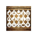STENCİLTASARIM Cakes Stencil St471 Halloween 15 Li Set Pasta,kurabiye, Kek Süsleme Şablonları