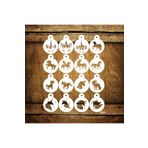 STENCİLTASARIM Cakes Stencil St472 Unicorn 16 Li Set Pasta,kurabiye, Kek Süsleme Şablonları