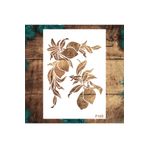 STENCİLTASARIM Stencil Tasarım Limon - Dekoratif Duvar Ve Eşya Boyama Şablonları 21 X 30 Cm F103