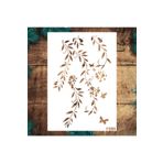 STENCİLTASARIM Stencil Tasarım Sarmaşık - Dekoratif Duvar Ve Eşya Boyama Şablonları 21 X 30 Cm F090