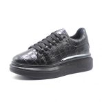 Step More 2801 Siyah Crocco Kadın Günlük Ayakkabı