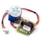 Step Motor ve Step Motor Sürücü Modülü - 1 Adet - Renkli