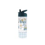 Stephen Joseph İnşaat Temalı Atıştırmalık Bölmeli Pipetli Erkek Çocuk Suluk 350 Ml