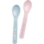 Stephen Joseph Silikon Mama Kaşığı Unicorn 2'li Paket - Renkli