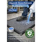 Stepmat Myfloor Renkli Dezenfektan Hijyen Paspası Gri