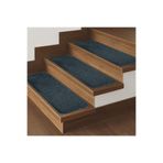 Stepmat Shaggy Halıdan Kaymaz Tabanlı Merdiven Basamak Paspası/Halısı