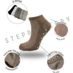 Steppe Berry 6'lı Kadın Pilates Yoga Çorabı - Renkli - 36 - 39