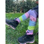 Steppe Berry Çocuk Gökkuşağı Tozluk Çorap - Karışık - 30 - 35