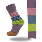 Steppe Berry Kadın Gökkuşağı Tozluk Çorap - 36 - 40 - Renkli