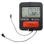Stepper LCD ekranlı monitör, kürek aletleri için, kalori, mesafe ve antrenman sürelerini takip etmek için
