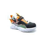 STEPPİNG 113 Numara 34 Filet Cırtlı Ünisex Çocuk Sneaker Ayakkabı SİYAH_BUZ_ORANJ Siyah_Buz_Oranj (Siyah_Buz_Oranj, 34)