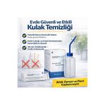 STEPWAX Kulak Kiri Temizleme Seti - Güvenli, Patentli Çözüm (Kulak Çubuğu/Damlası/Mumu/Kamerası Alternatifi)