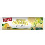 Stepy 55x60 cm 10'lu Limon Büzgülü Orta Boy Çöp Torbası