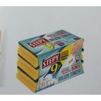 Stepy Oluklu Box Premium 9'lu Bulaşık Süngeri