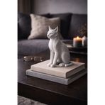 SteraDesign Dekoratif Kedi Biblo – Modern Minimal Masa Üstü Salon Ofis Objesi 10x7