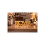 SteraDesign HOME Yazı Dekoratif Obje – Gold Modern Masa Üstü Salon Yatak Odası Mutfak Raf Süsü 5x15