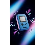 SteraDesign Retro Konsol Görünümlü Manyetik Masaüstü Fidget Stres Oyuncağı 12 Neodyum Mıknatıslı Mavi