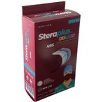 Steraplus Bordo FFP2 5 Katmanlı Telli N95 10'lu Maske