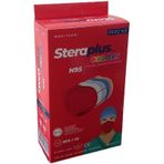 Steraplus Kırmızı FFP2 5 Katmanlı Telli N95 10'lu Maske