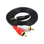 Stereo - Aux To 2 X Rca 1 5 Metre Kablo Ses Sistemi Kablosu