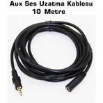 Stereo Ses Kulaklık Uzatma Kablosu 10 M