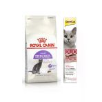 Sterilised 37 Kısır Kedi Kuru Maması 2 Kg + Gimcat Duo Paste Tavuklu Anti-Hairball Malt 50Gr
