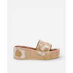 Steve Madden DECOR-EMB NATURAL Kadın Bej Topuklu Terlik DECOR-EMB