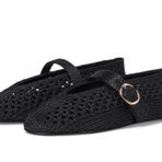 Steve Madden Kadın Alara Bale Düz, Siyah, 6