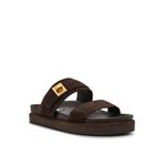 Steve Madden Kadın Take-Two Kahverengi Terlik, 39, TAKE-TWO, cho brn sd
