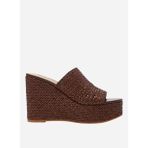Steve Madden Topuklu Kahverengi Terlik CASSI