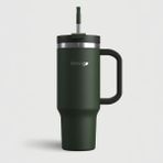 Stevig 2 Moods Tuck-In Tumbler Sızdırmaz Çelik Termos 900 ml Green ST-237 - Yeşil